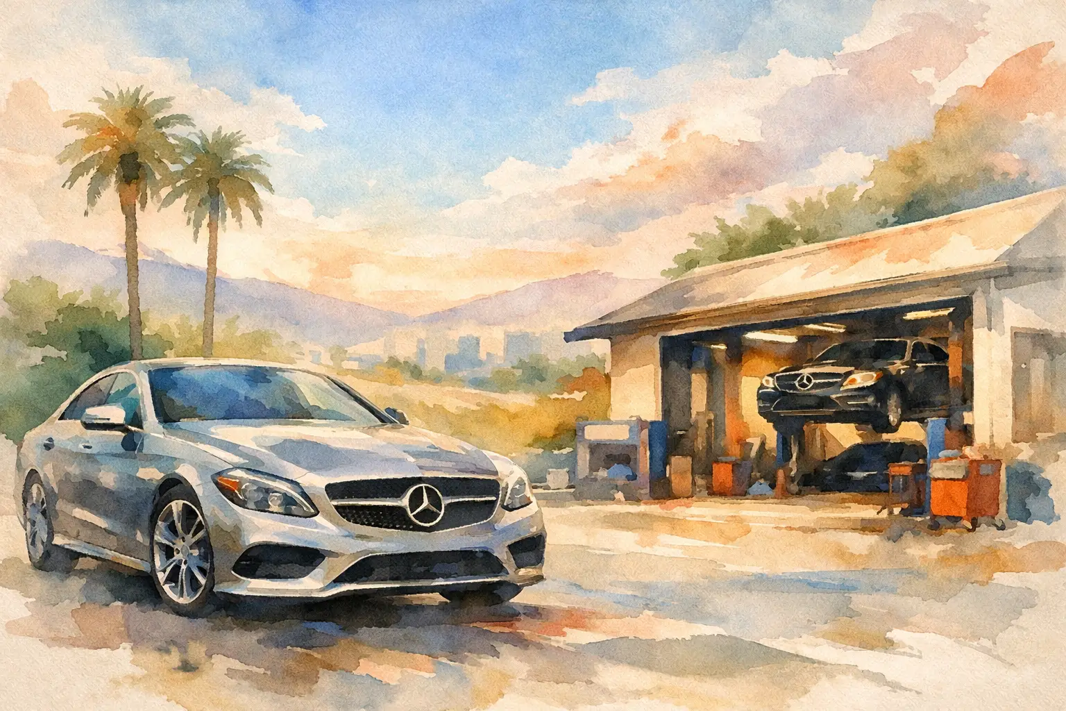 Independent Mercedes Shop Silicon Valley
