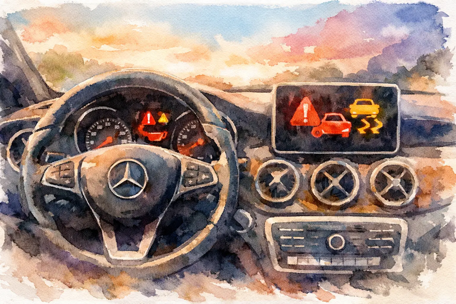 Mercedes Dashboard Warning Guide