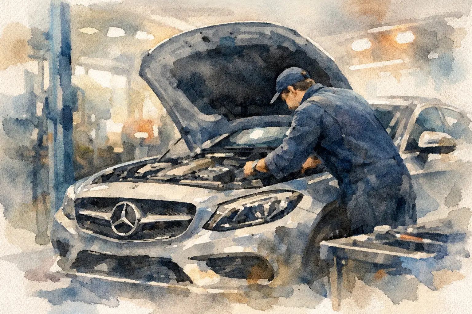 Mercedes Factory Trained Mechanic Matters