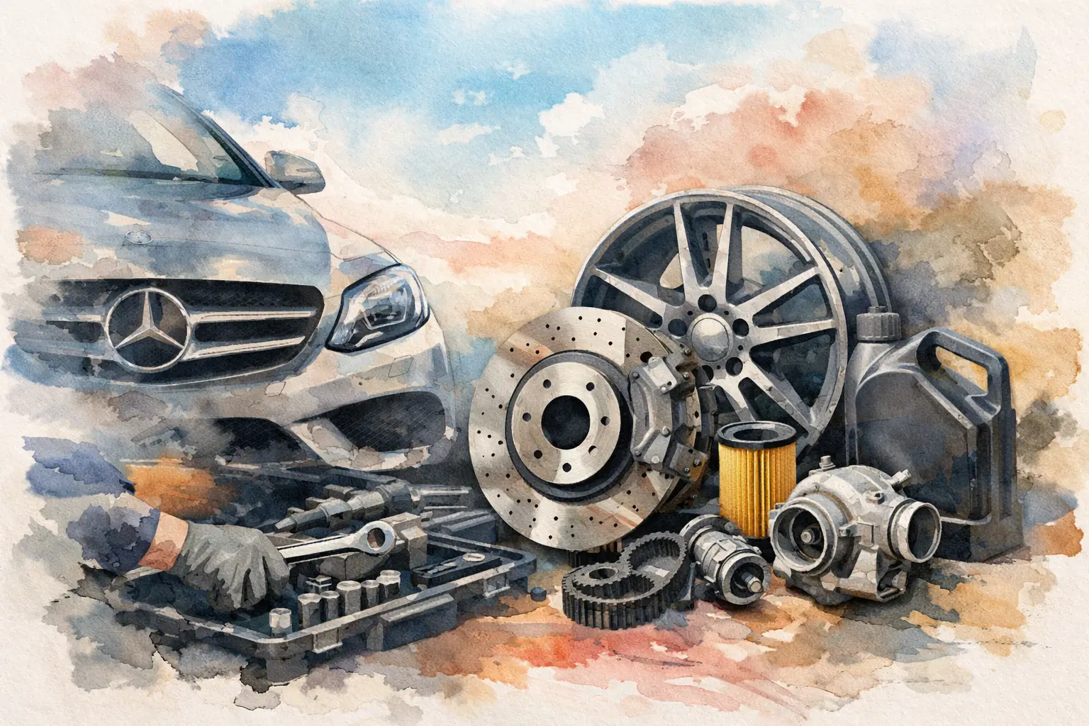 Mercedes OEM Parts Service Done Right