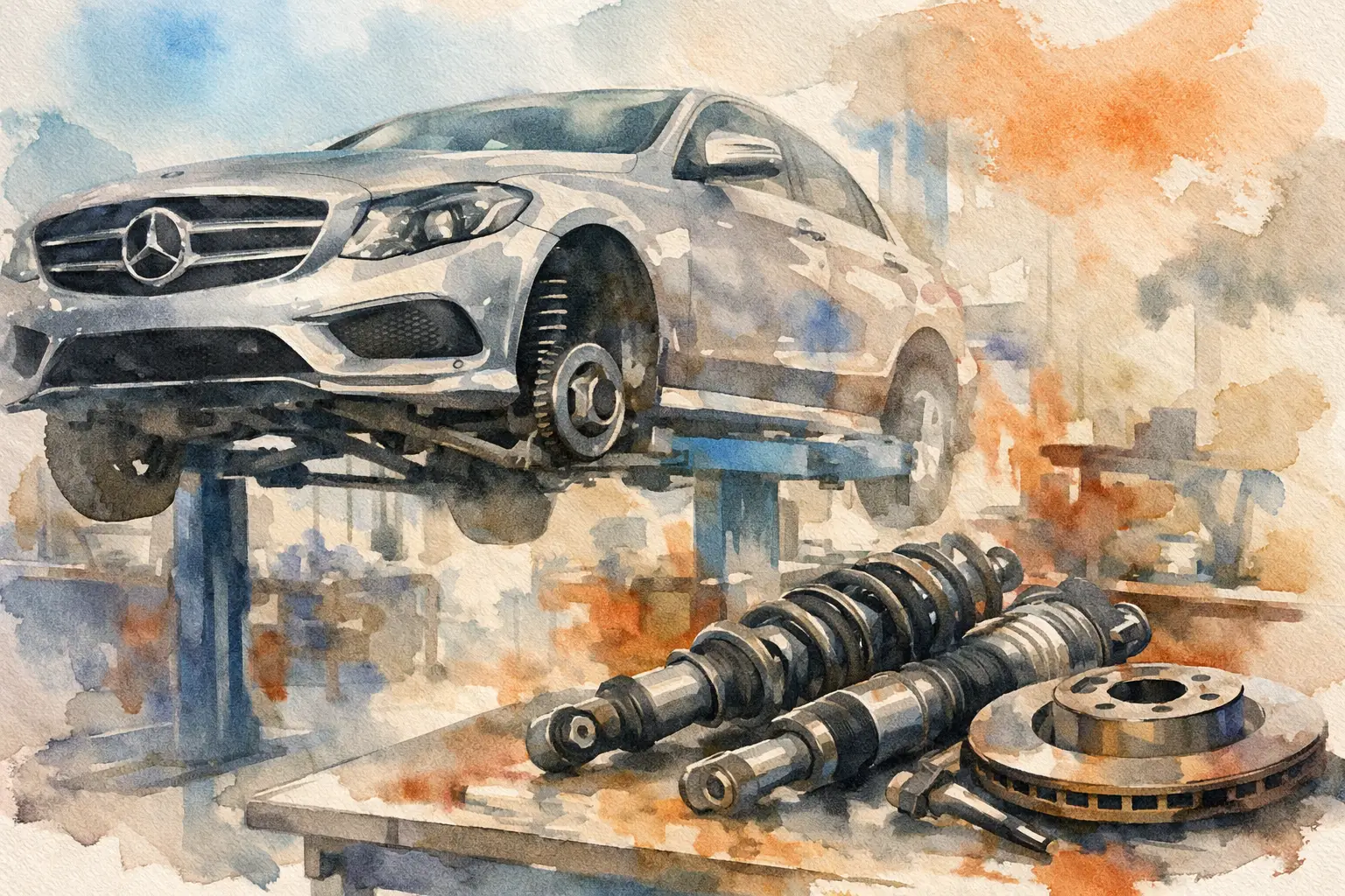 Mercedes Suspension Repair Shop Guide