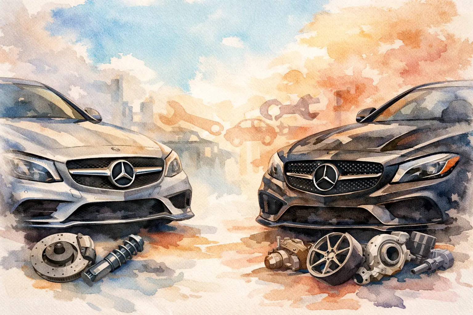 OEM vs Aftermarket Mercedes Parts