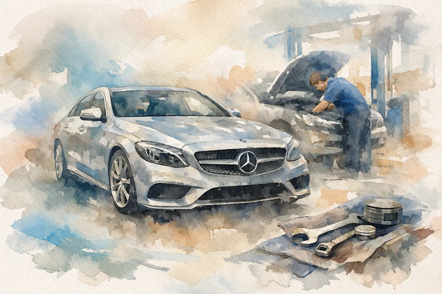 What Is Mercedes Service A?