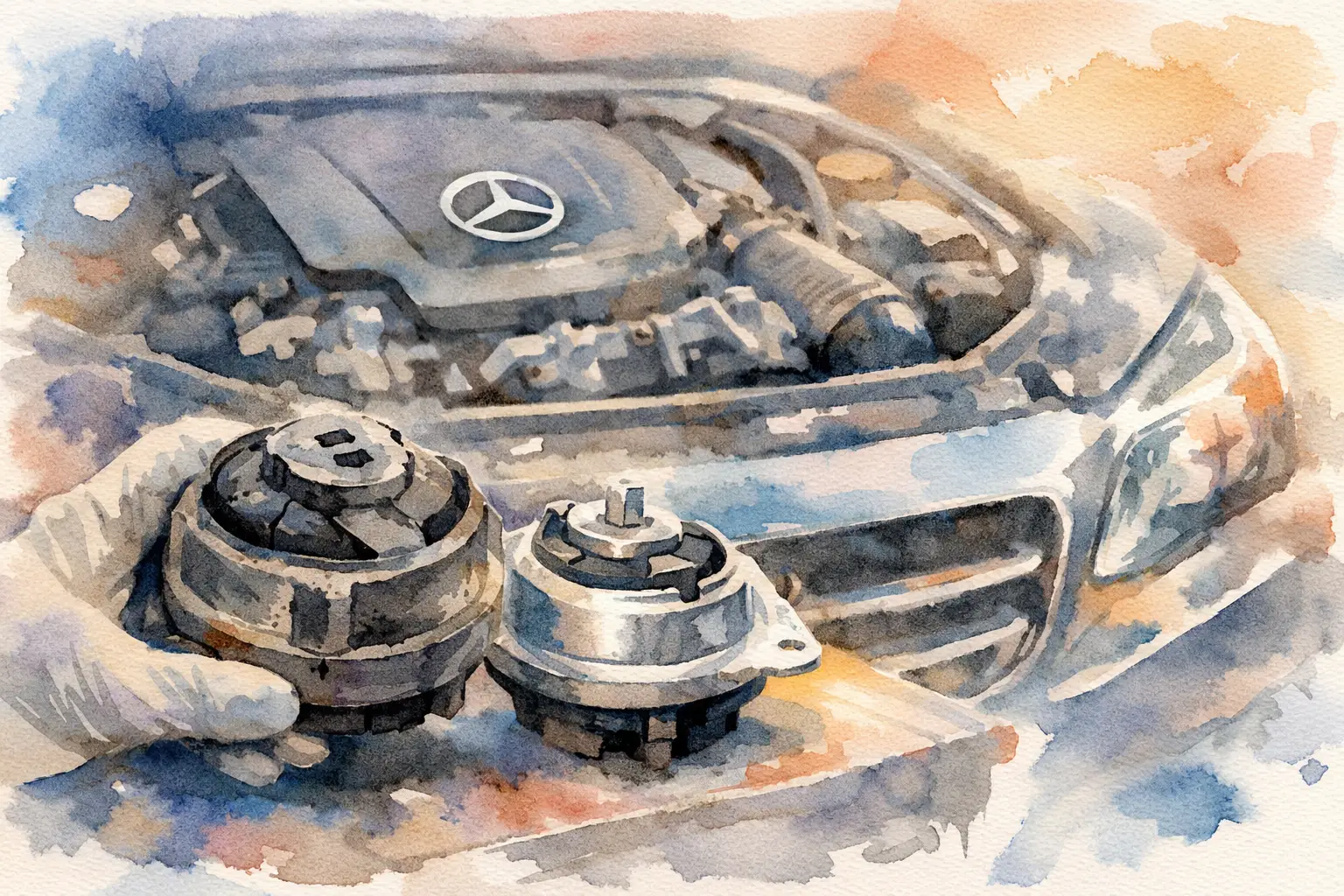 10 Best Signs of Failing Motor Mounts in a Mercedes