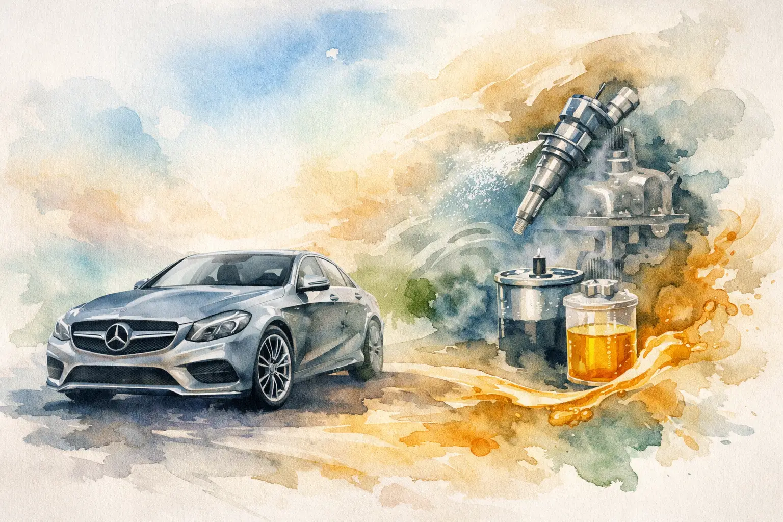 When Mercedes Fuel System Cleaning Helps