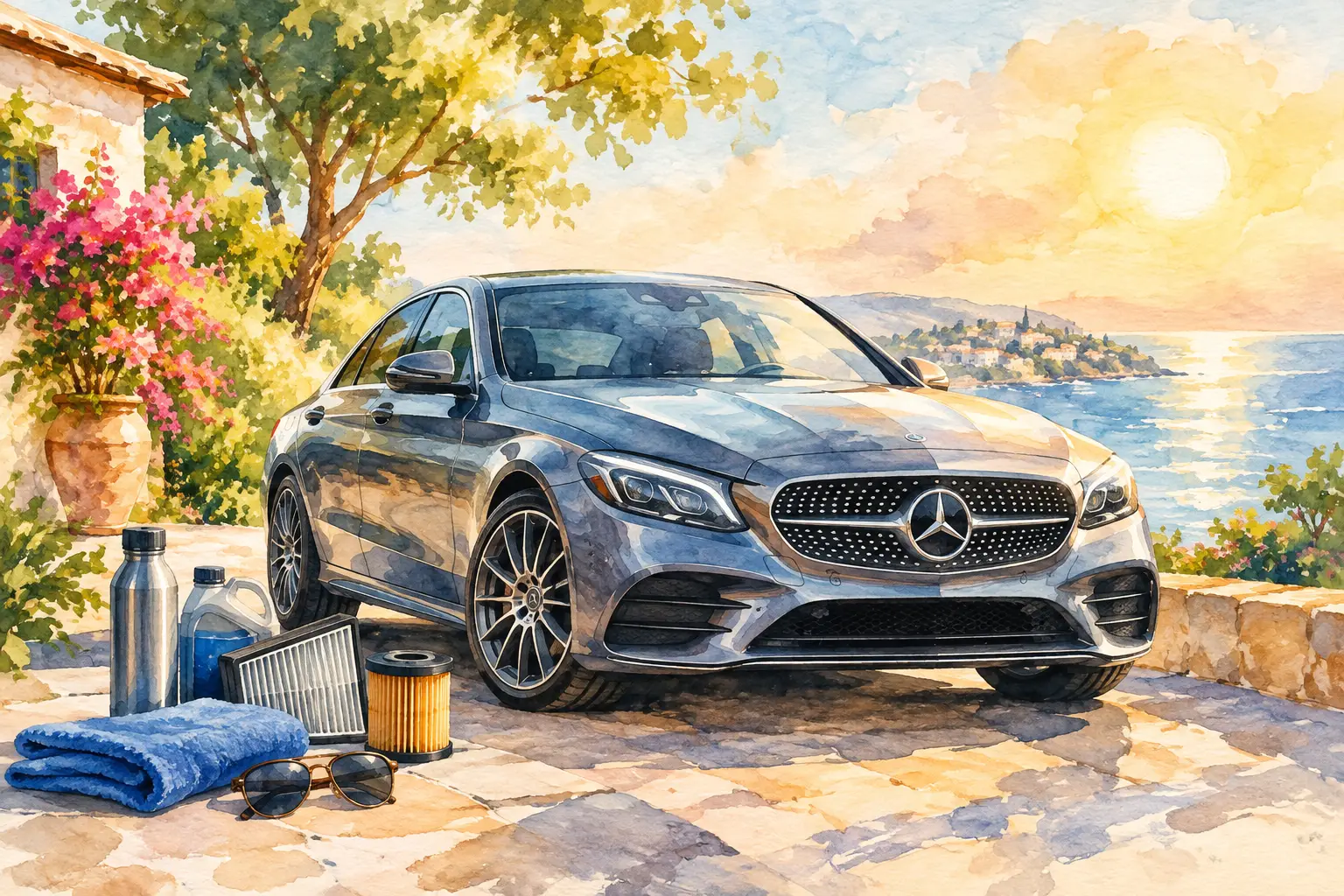 How to Prepare Your Mercedes for Summer Heat