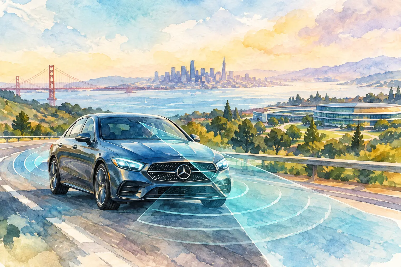 Mercedes ADAS Service Trends for Silicon Valley