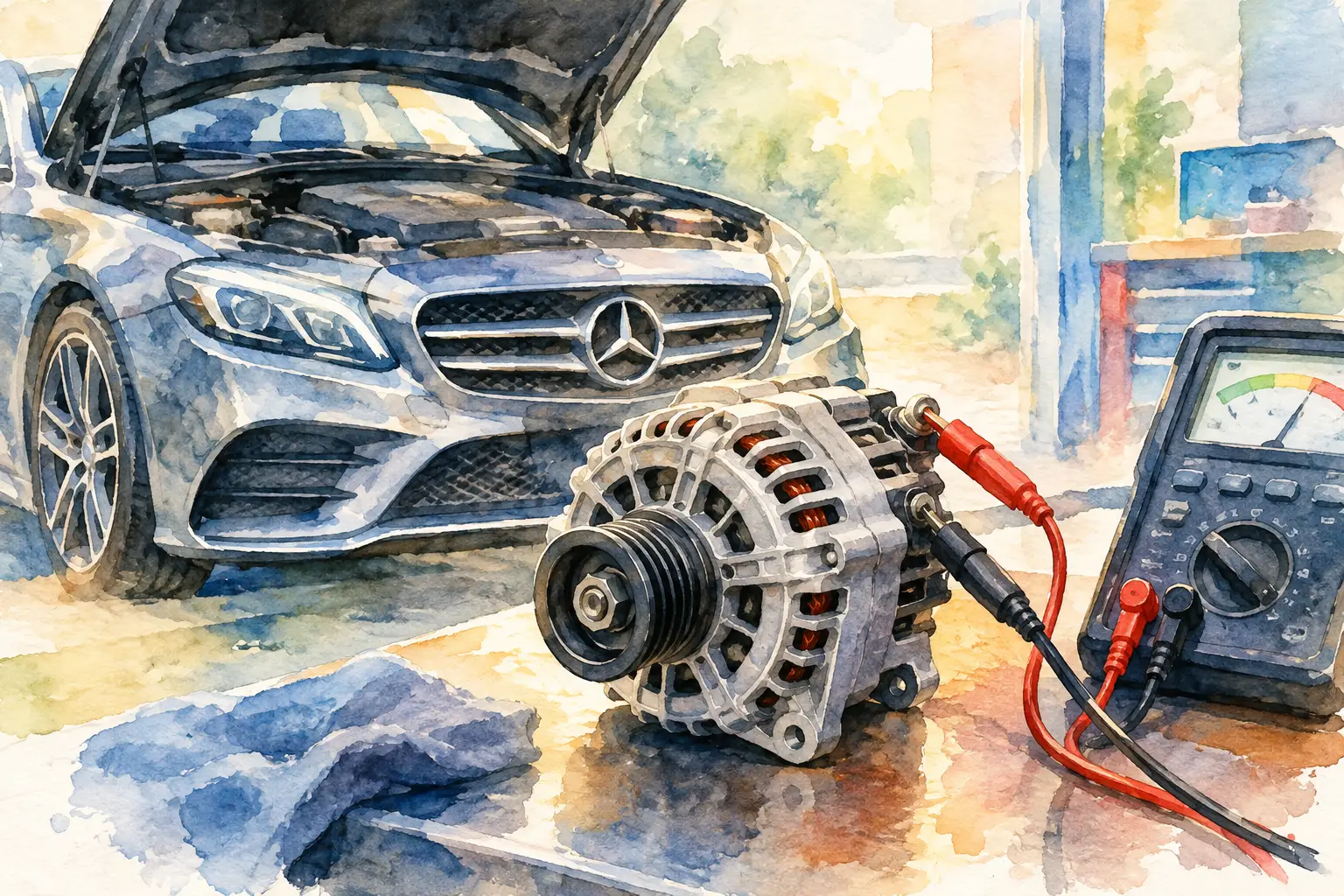 Mercedes Alternator Testing for Reliable Charging
