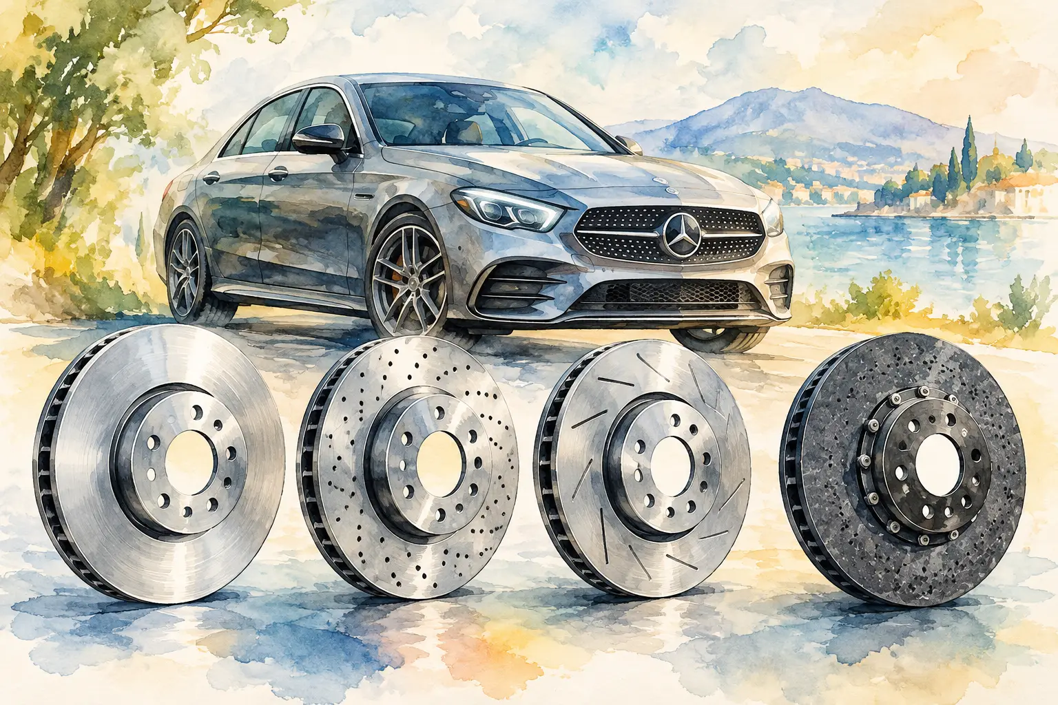 Mercedes Brake Rotor Options Compared Clearly