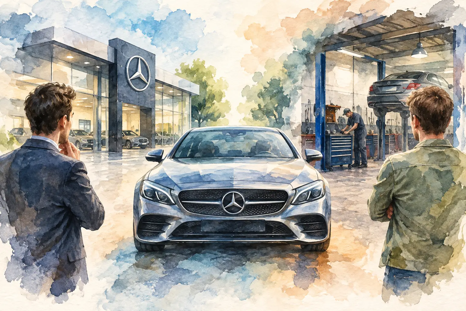 Mercedes Repair Options: Dealer or Specialist?