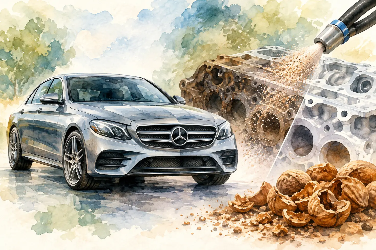 Mercedes Walnut Blasting Benefits Explained